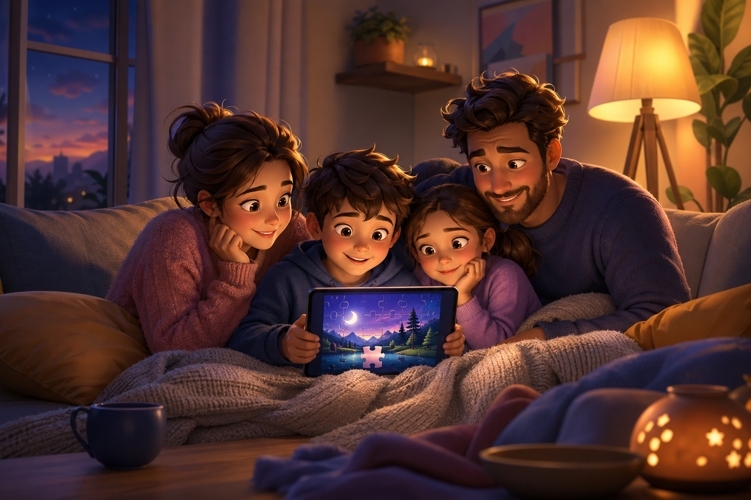 Calm Games for Bedtime: What to Look For and What to Avoid