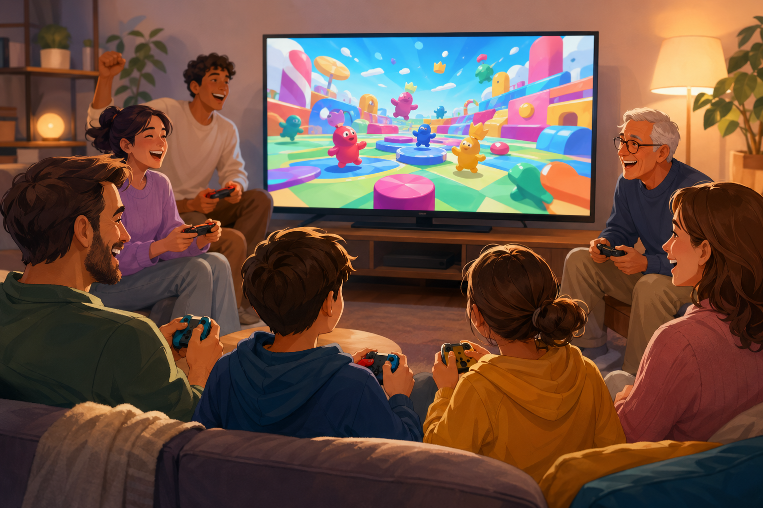 Simple Party Games That Work Well on a Living Room Screen