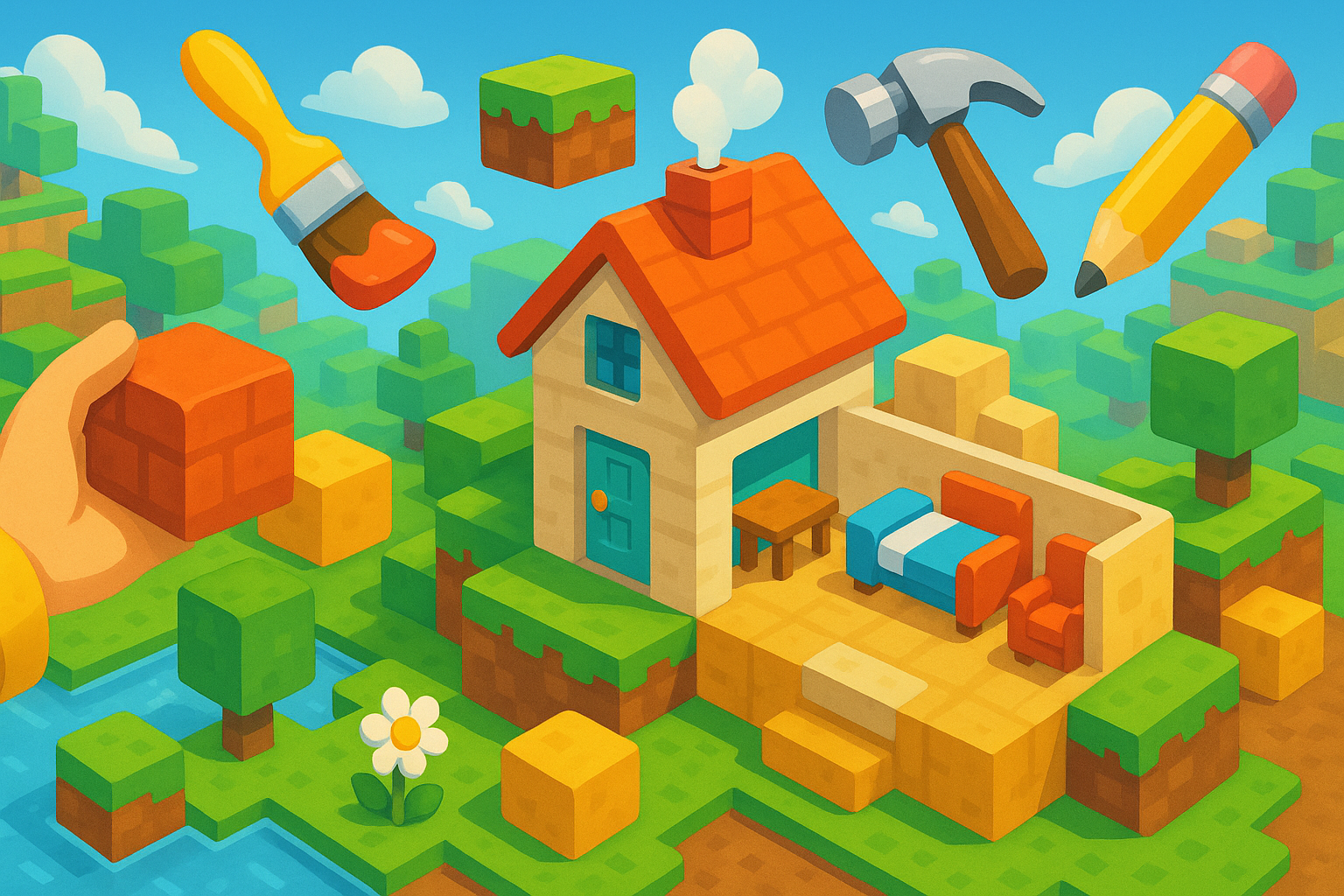 Social Games That Let Players Create